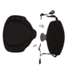 Pelican Standard Kayak Backrest With Seat Cushion